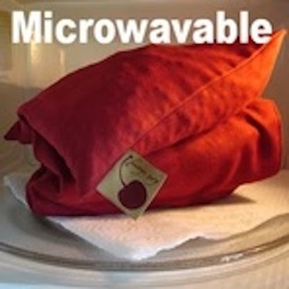 Triple Square Pillow in Blue Denim